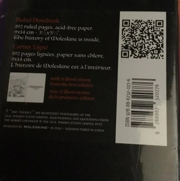 Moleskine Hobbit limited edition - Picture 3 of 3